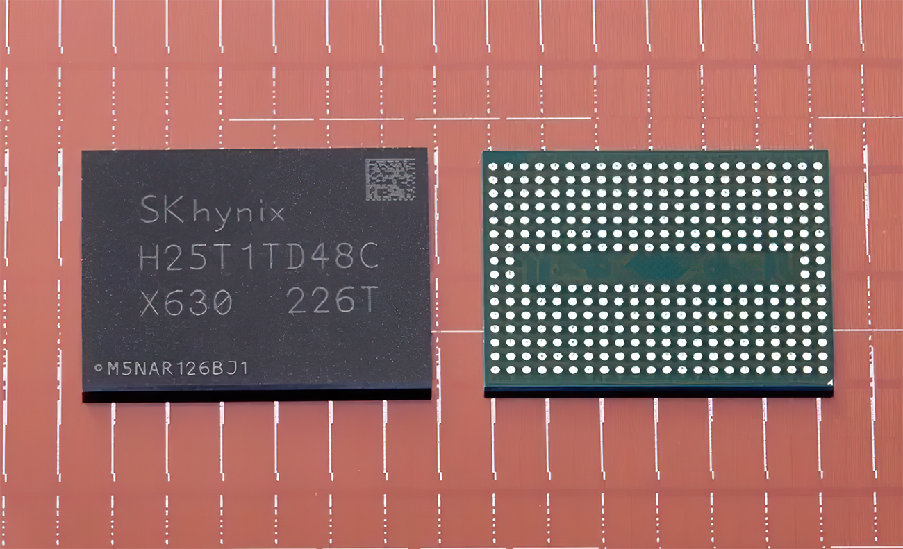 sk hynix 300 layer 3d nand flash memory gigapixel standard scale 200x