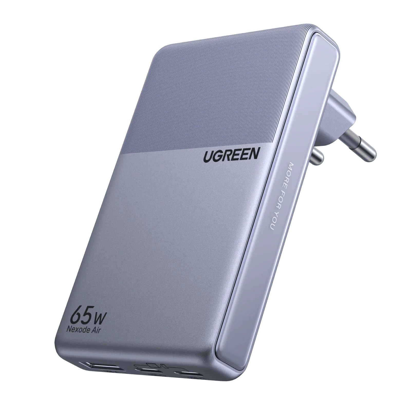 ugreen nexode air slim charger 65w 3 port foldable plug 4751250