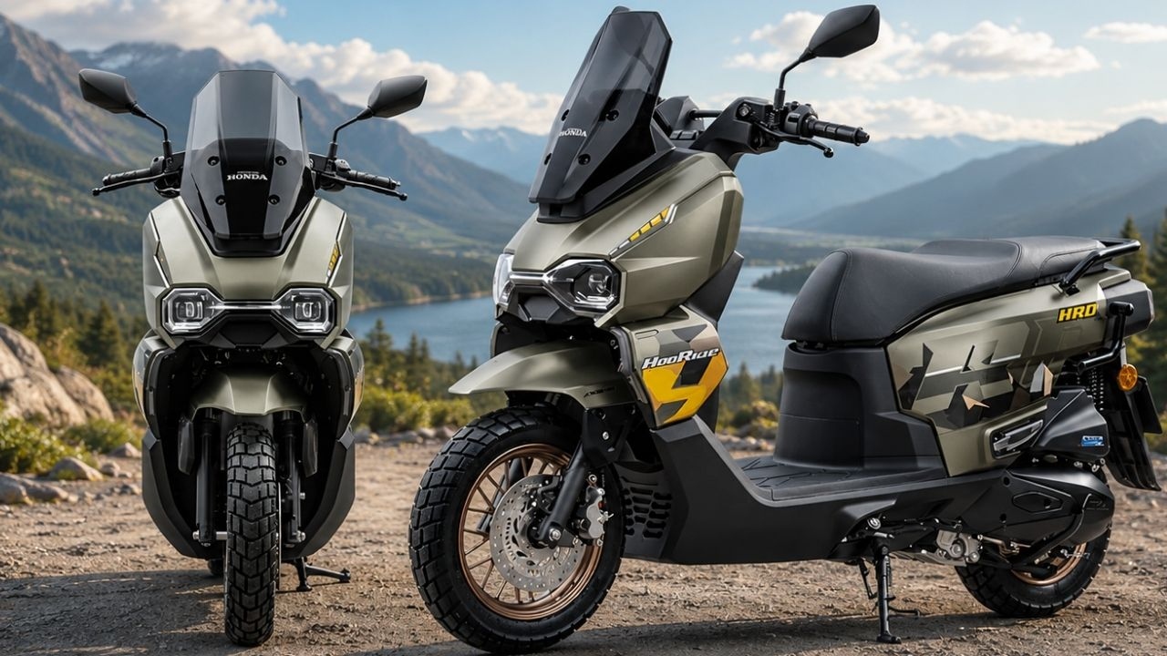 new honda hooride 125 scooter de