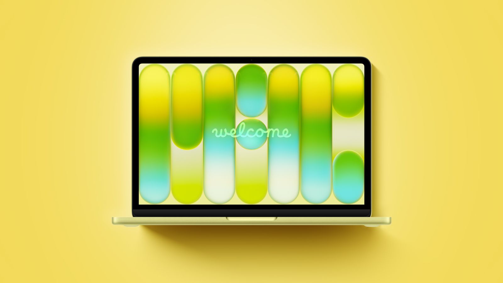 macbook neo on yellow feature