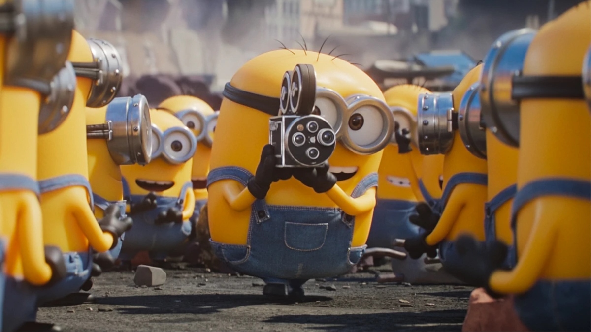minions monsters film camera