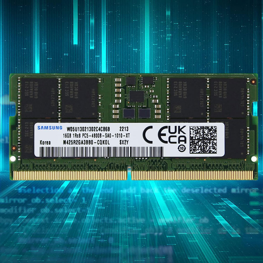 ram laptop 16gb ddr5 buss 4800 samsung