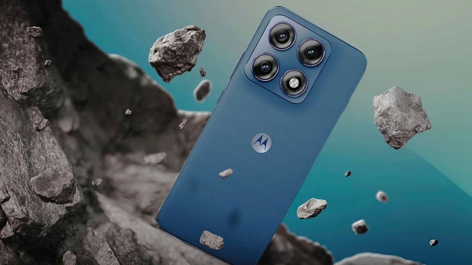 motorola edge 70 pro blue back design showcased
