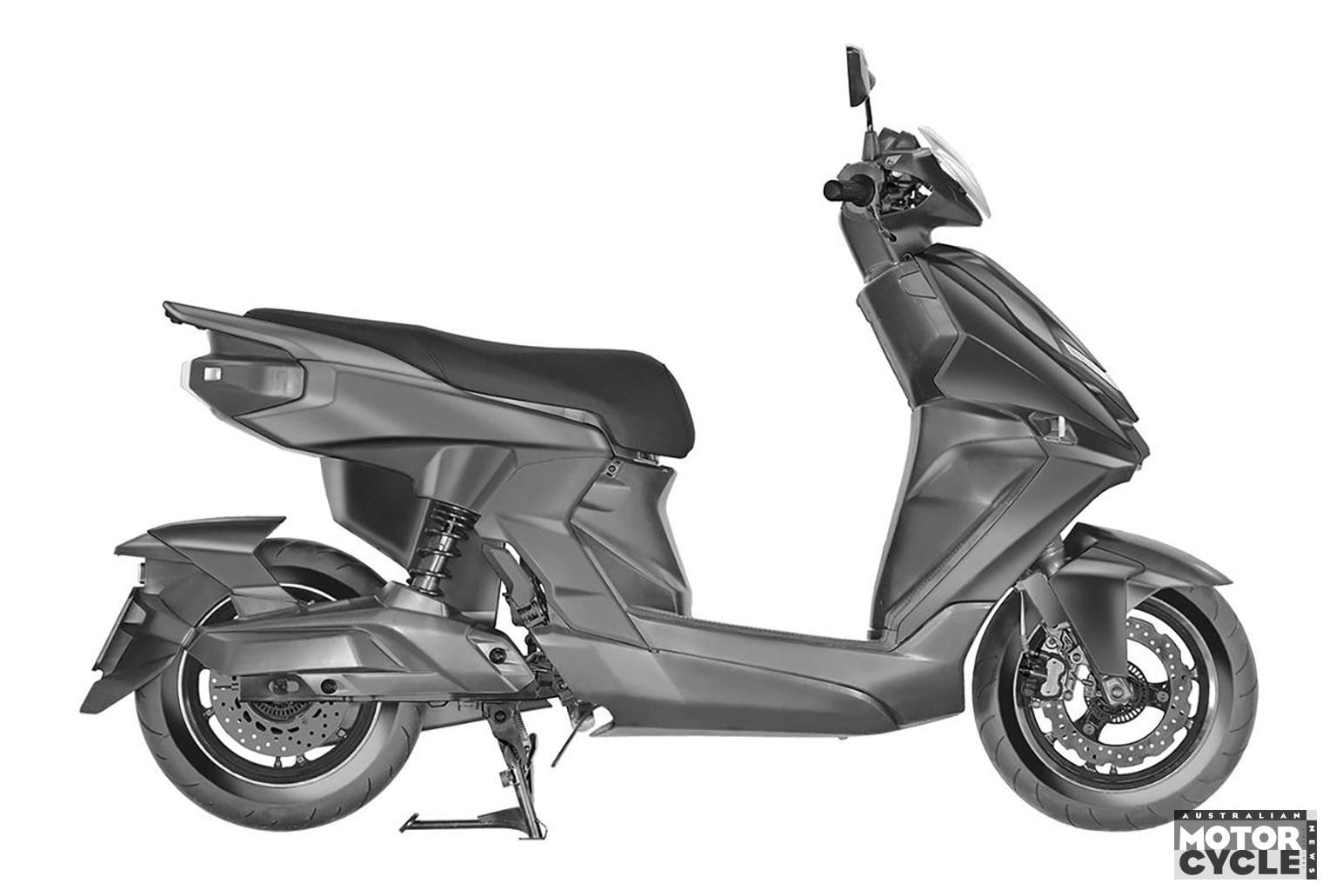 new yamaha electric scooter pate
