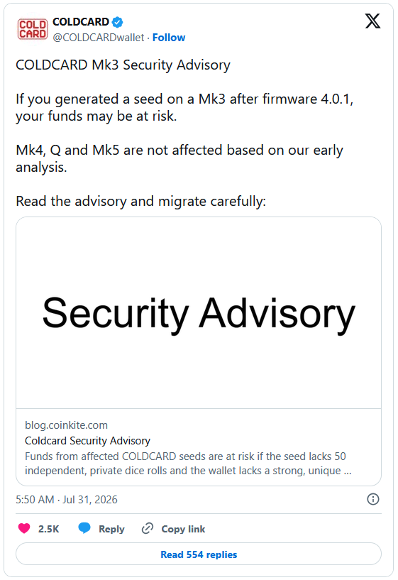 coldcard