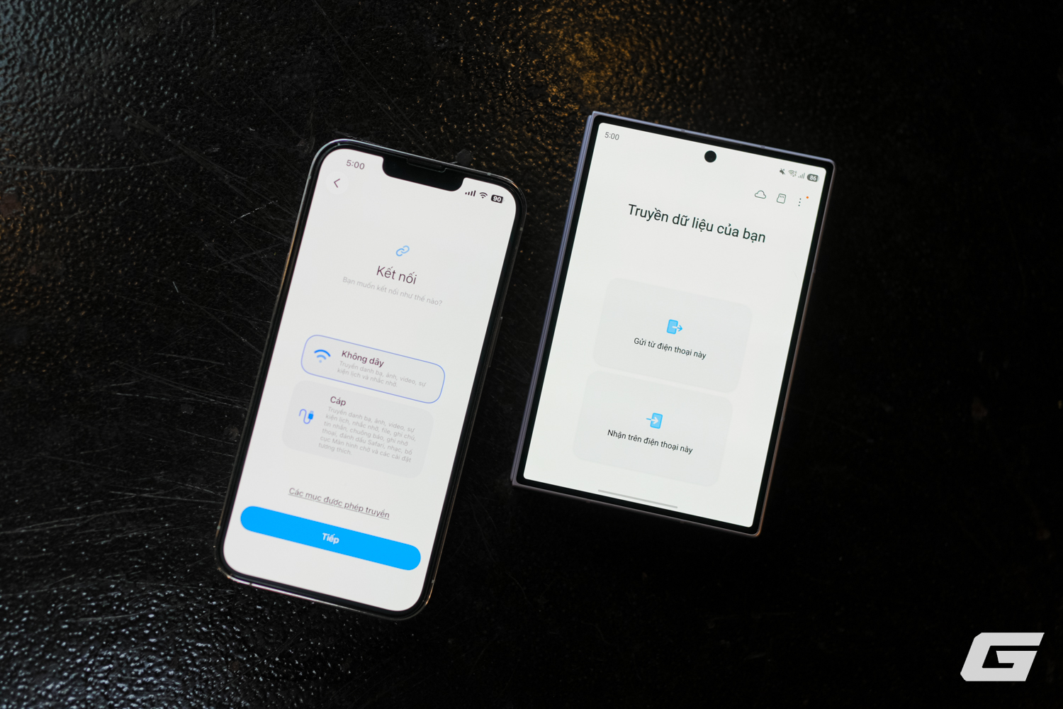 chuyen du lieu tu iphone sang galaxy z fold8 13