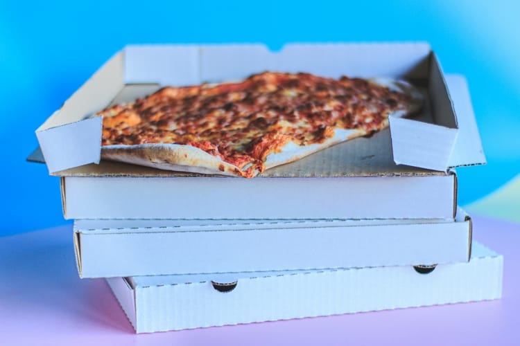 pizza boxes