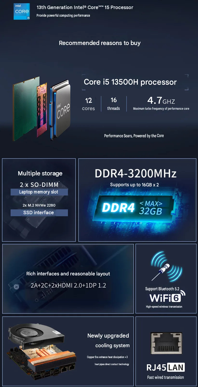 core highlights of the asus vm61 mini pc q82 w h1600