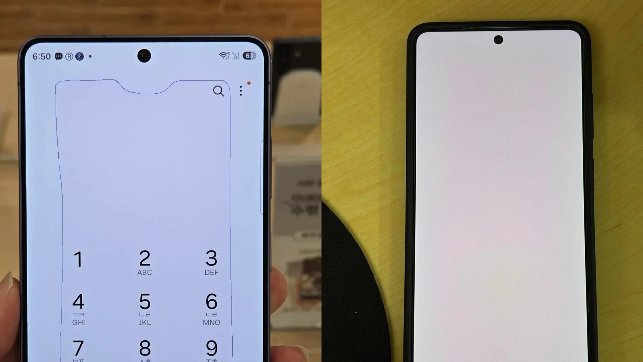 a red tint issue on the s26 ultra display please check your v0 jnelp63ubzch1 2 2048x1152