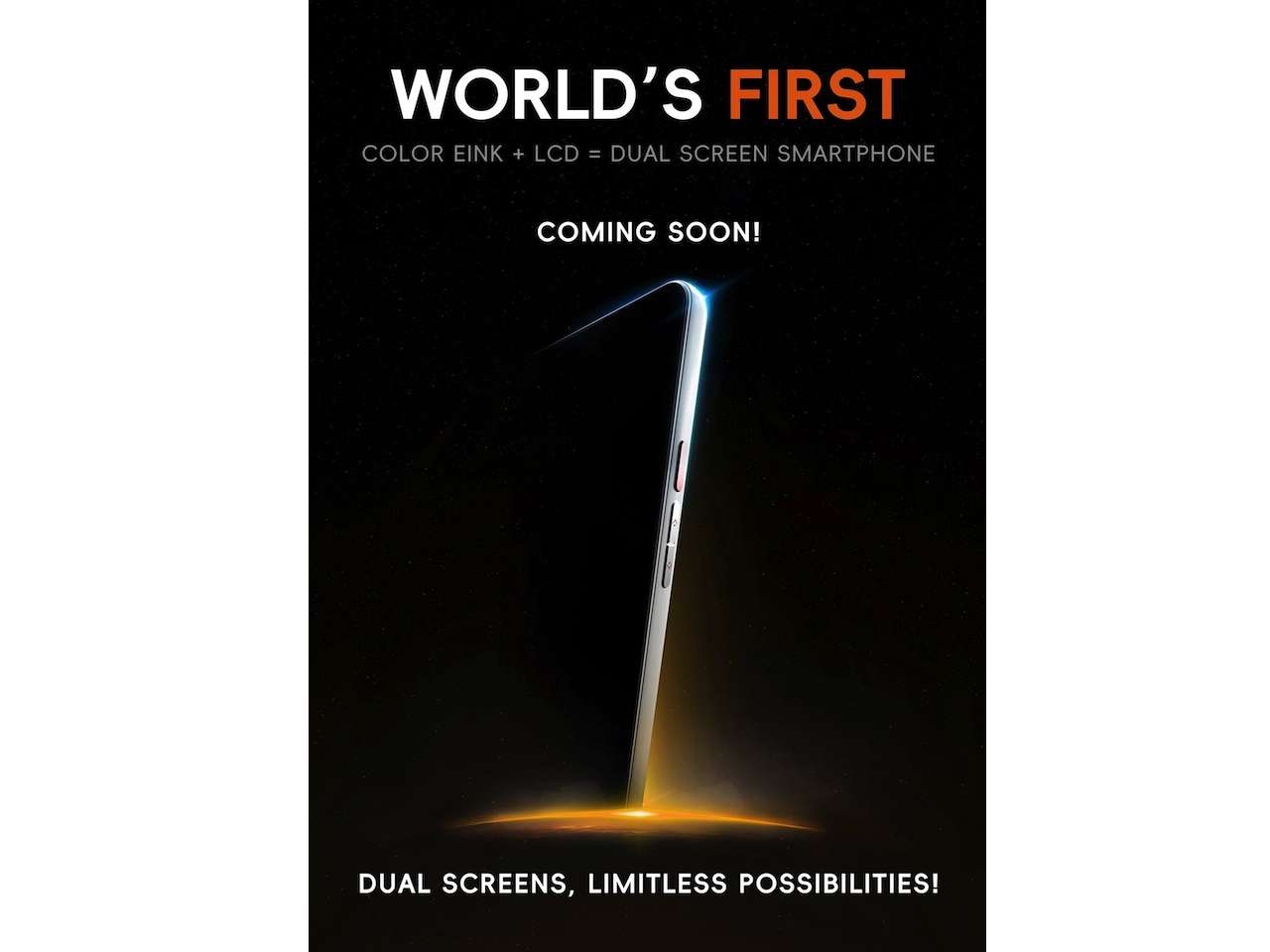 bigme hibreak dual 3 dual screen phone teaser