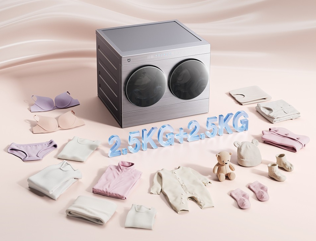 xiaomi dual drum mini washer dryer 1