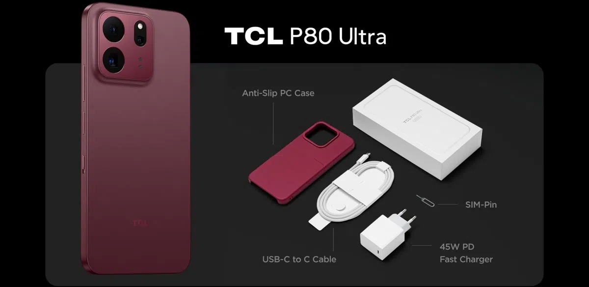 tcl p80 ultra whats in the box