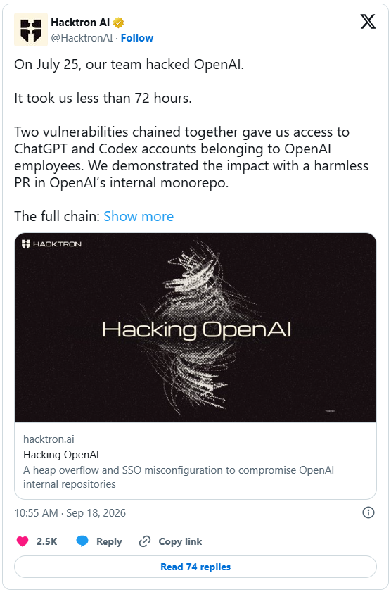 claude hack openai