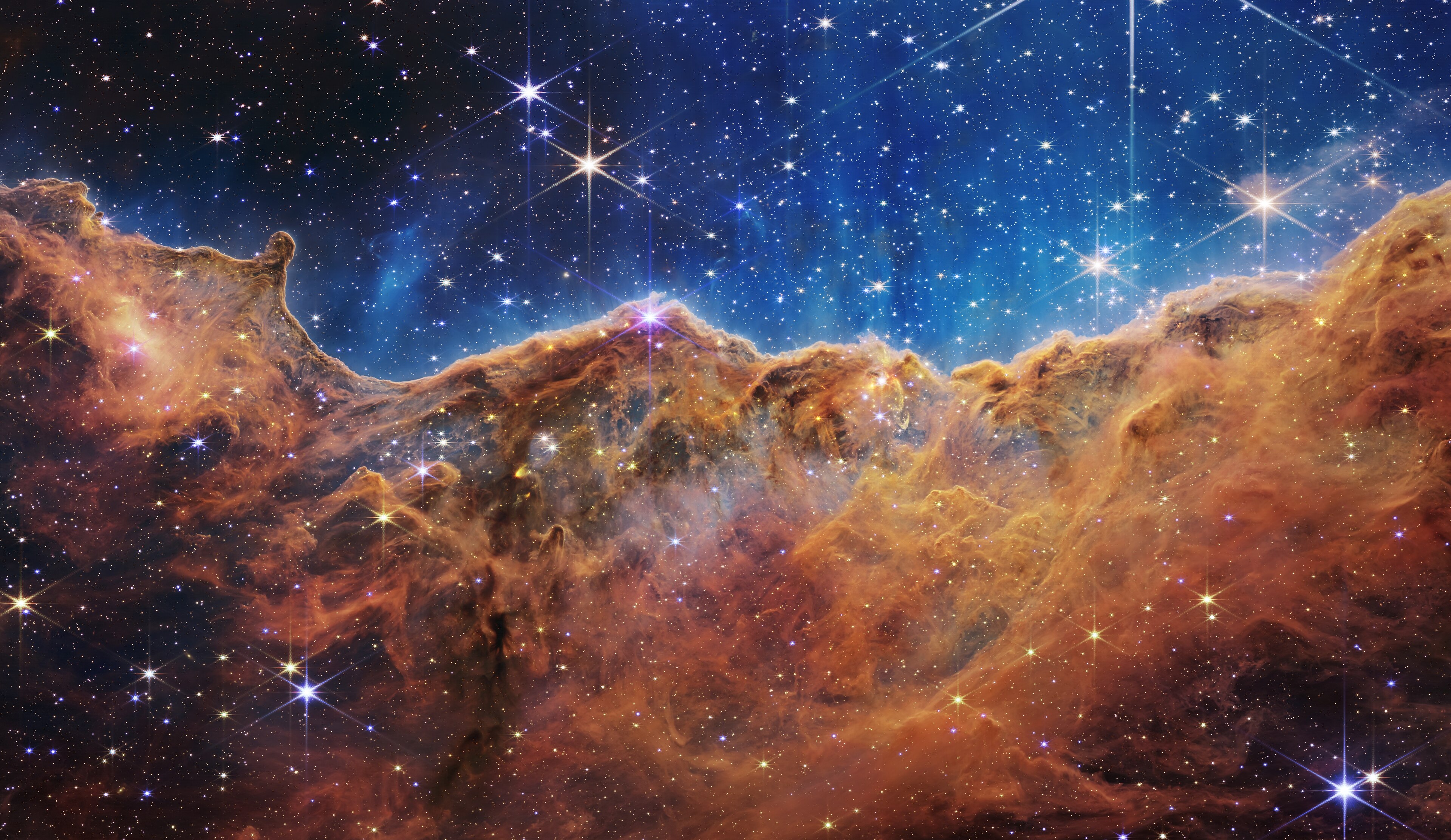 3840px nasaswebbrevealscosmiccliffsglitte