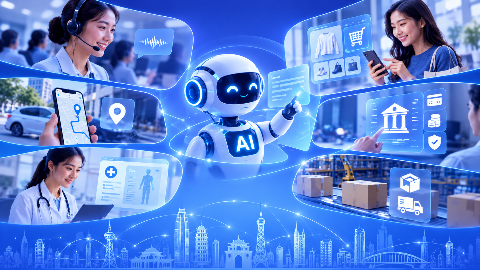ai powered future city