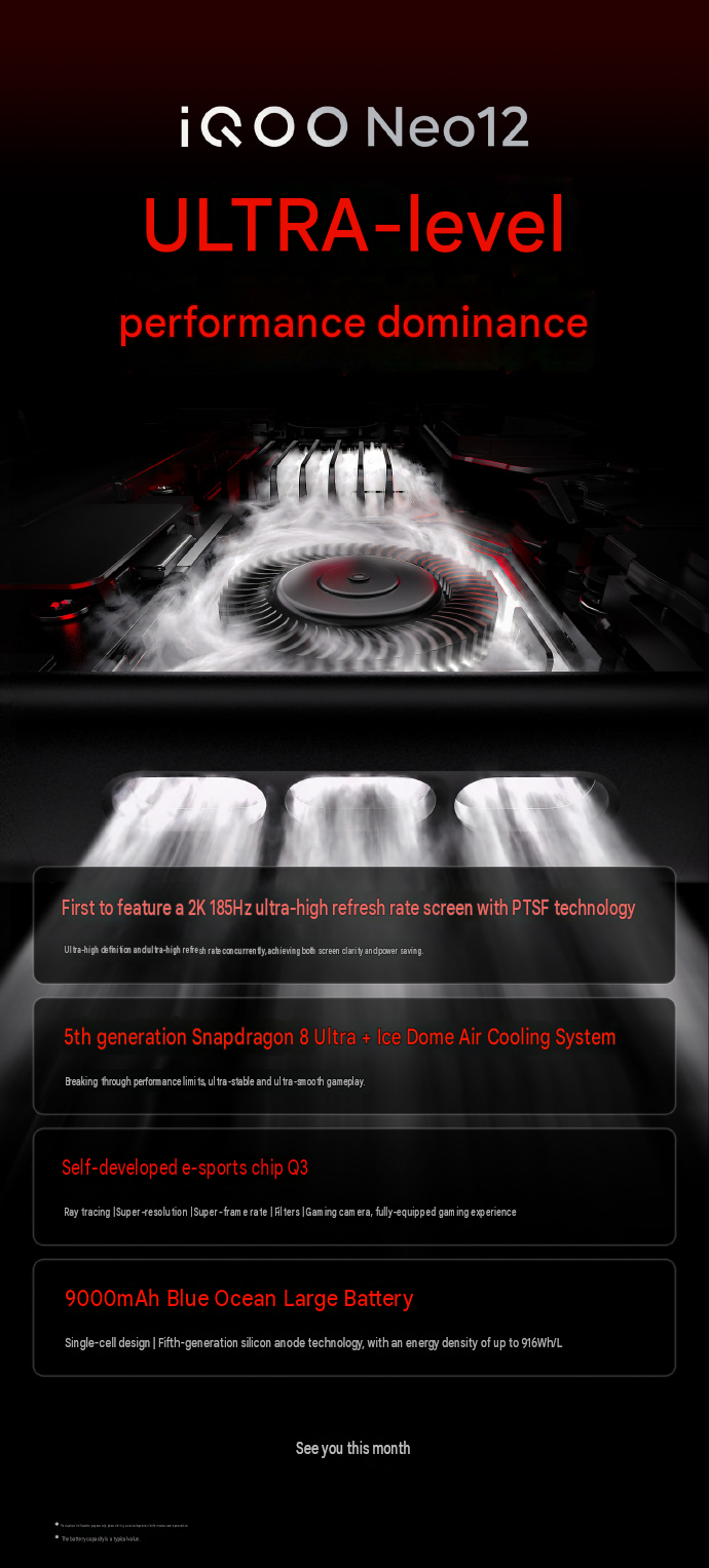 iqoo neo 12 official poster
