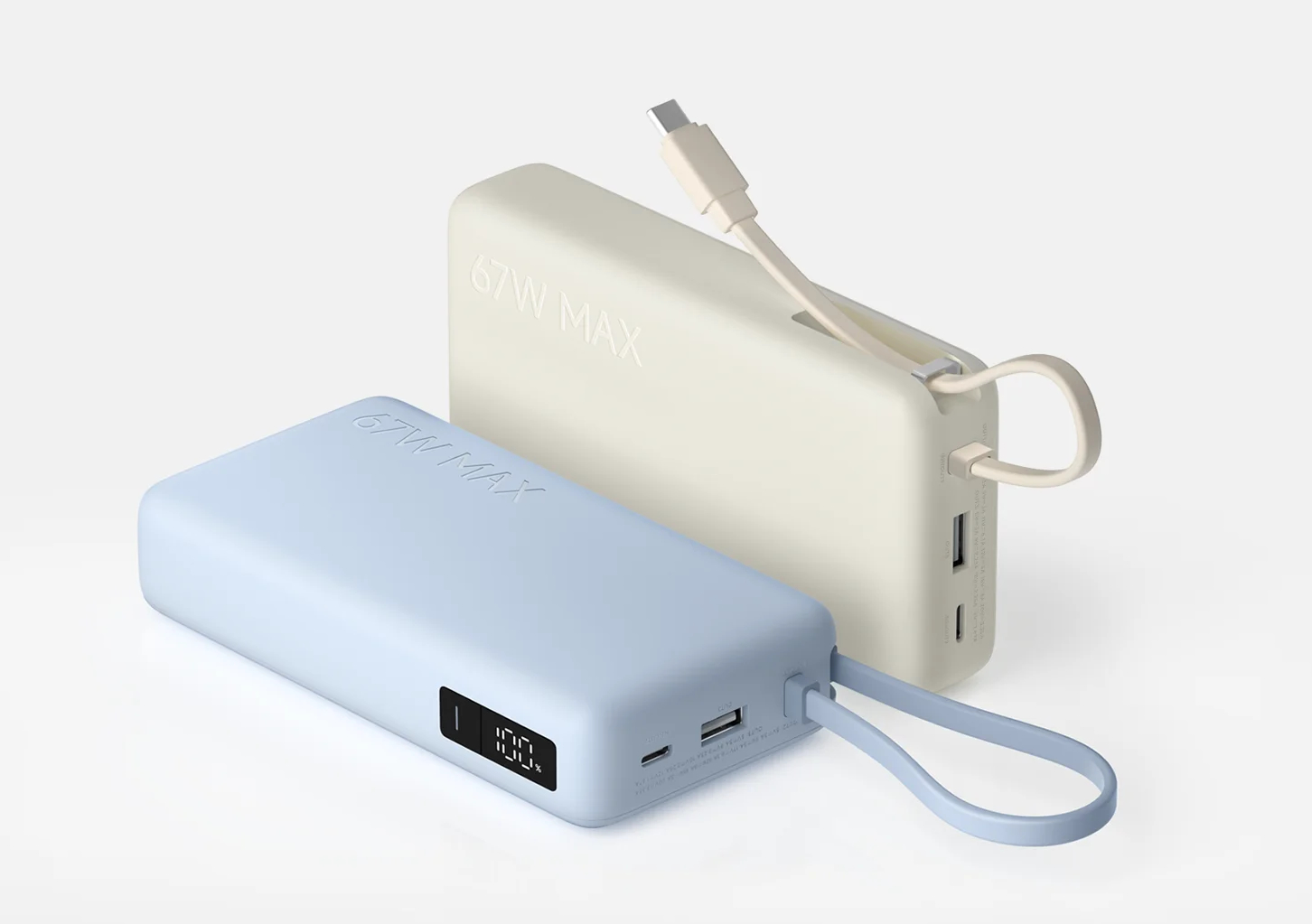 xiaomi 67 power bank integrated cable mid