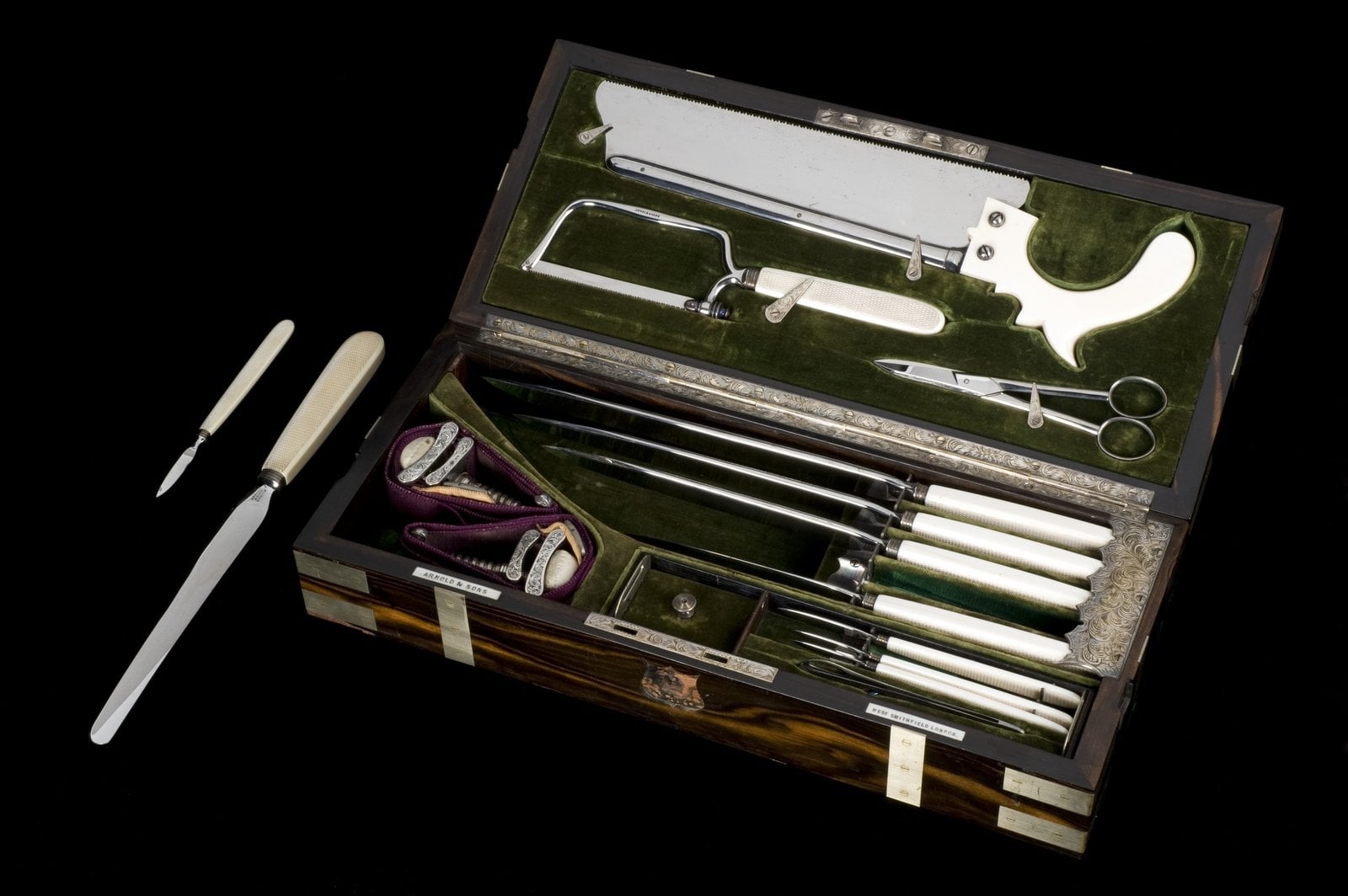 scalpels stainless not copper amputation set 186