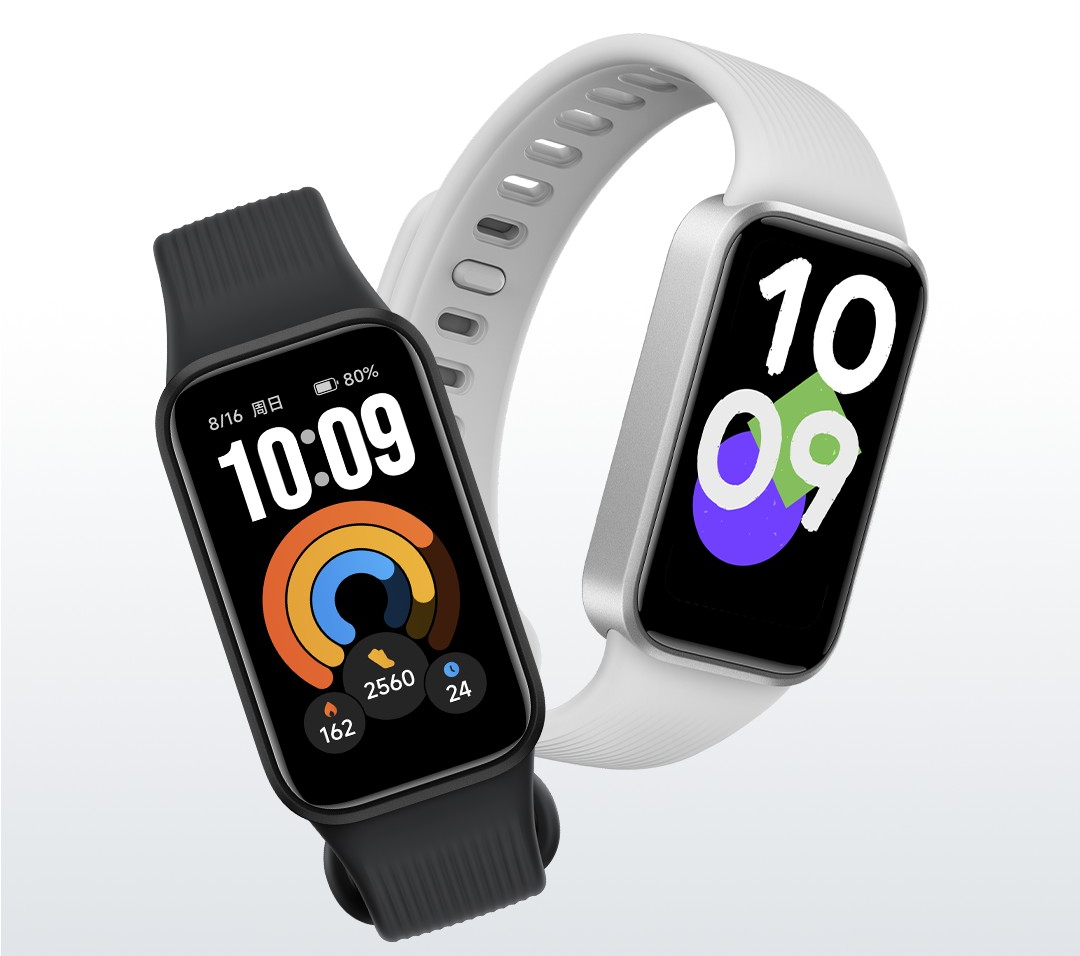 two color options of the redmi band 4