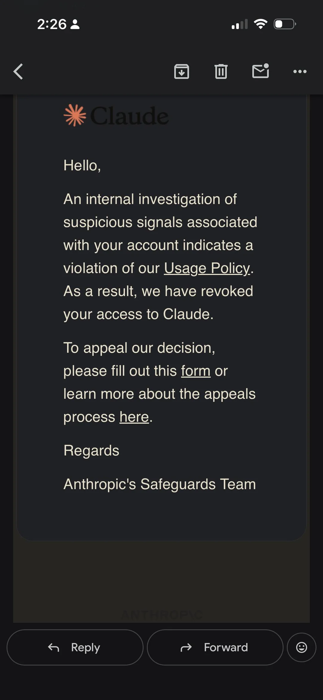 account ban v0 62mfdxrxqorg1