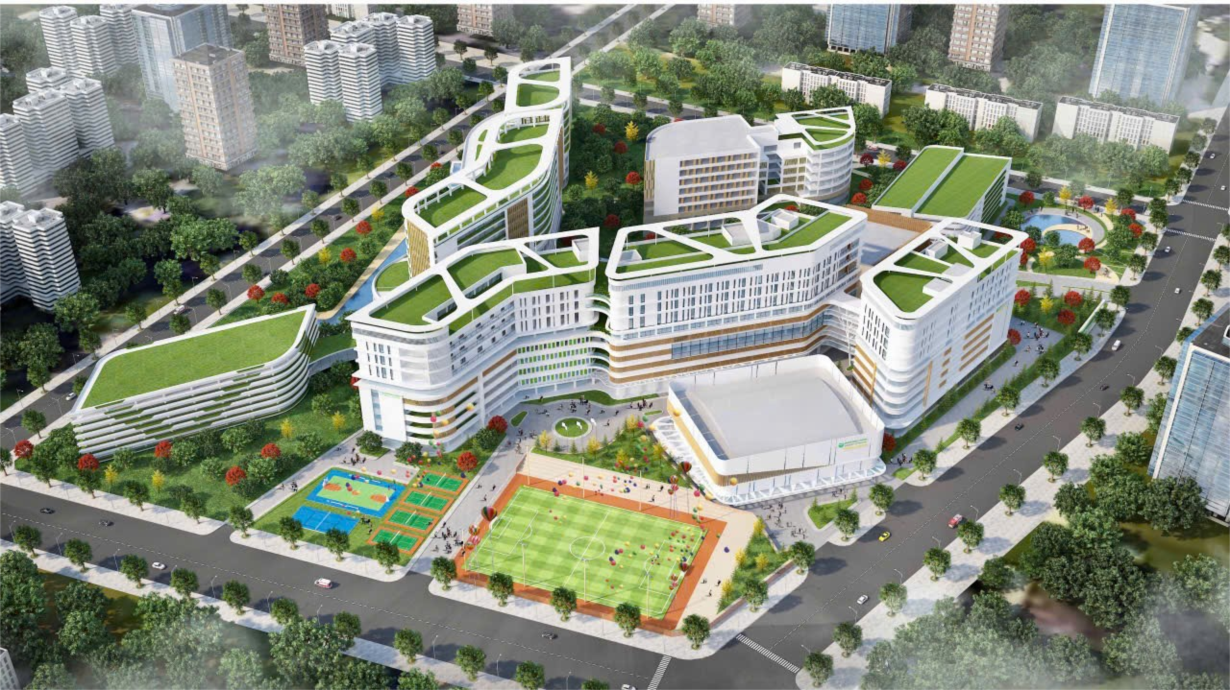 Chi 2.400 tỷ đồng cho “campus y tế” xanh đầu tiên tại Việt Nam: Có gì trong đó?- Ảnh 1. Chi 2.400 tỷ đồng cho “campus y tế” xanh đầu tiên tại Việt Nam: Có gì trong đó?- Ảnh 1.