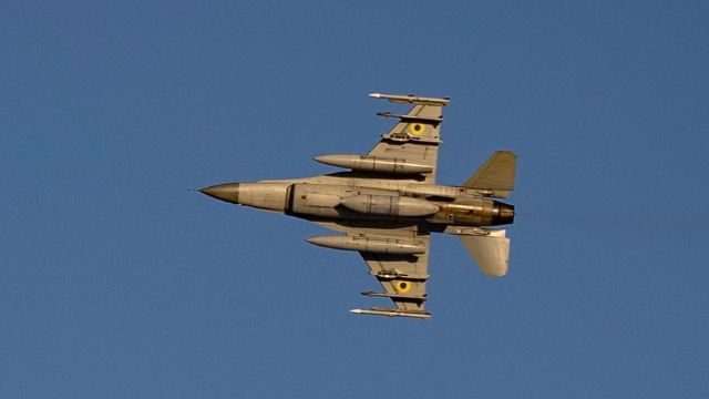 ukraines f 16 conducts first confirmed air to ground strike ukraines f 16 conducts first confirmed air to ground strike
