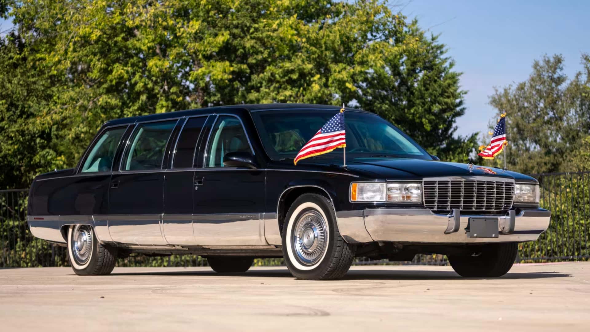 1996 cadillac fleetwood brougham presidential limo