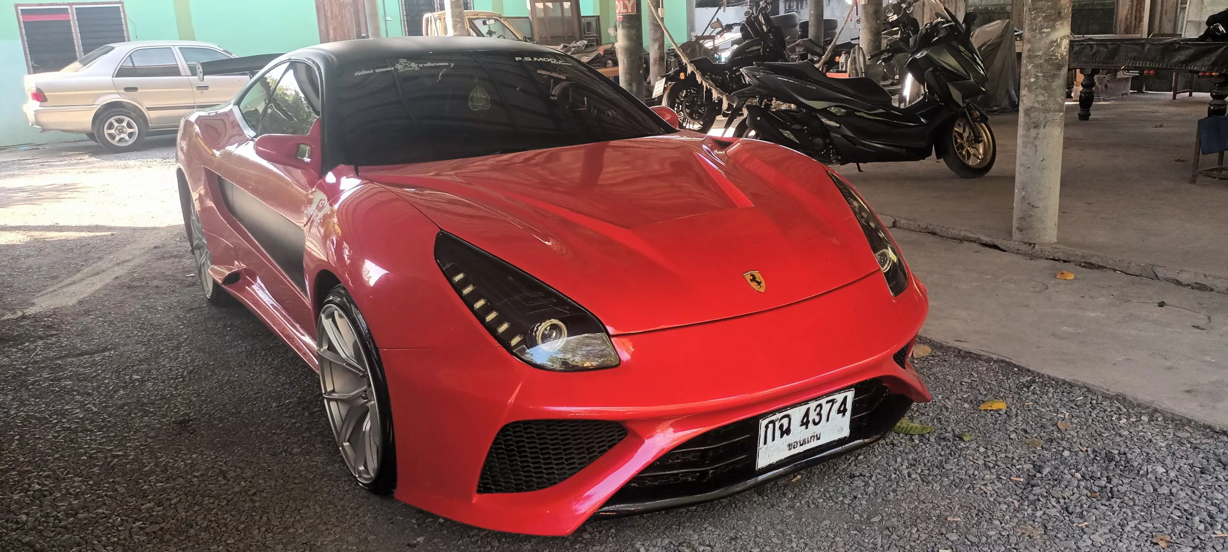 toyota celica ferrari f12 replica 3