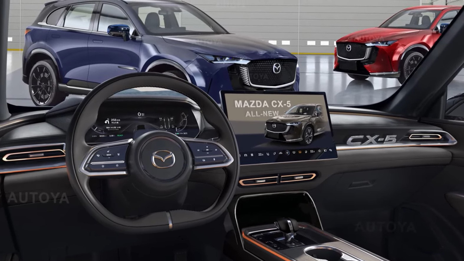 all new digitally redesigned 2026 mazda cx 5 flaunts its phev across imagination land 2402071