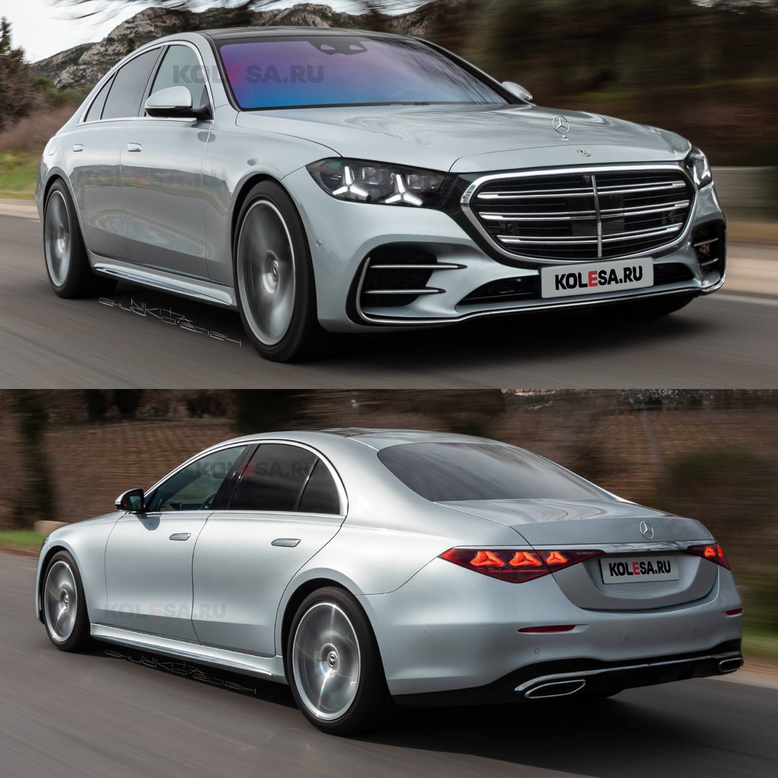 refreshed mercedes s class digitally flashes led stars larger grille bigger everything3