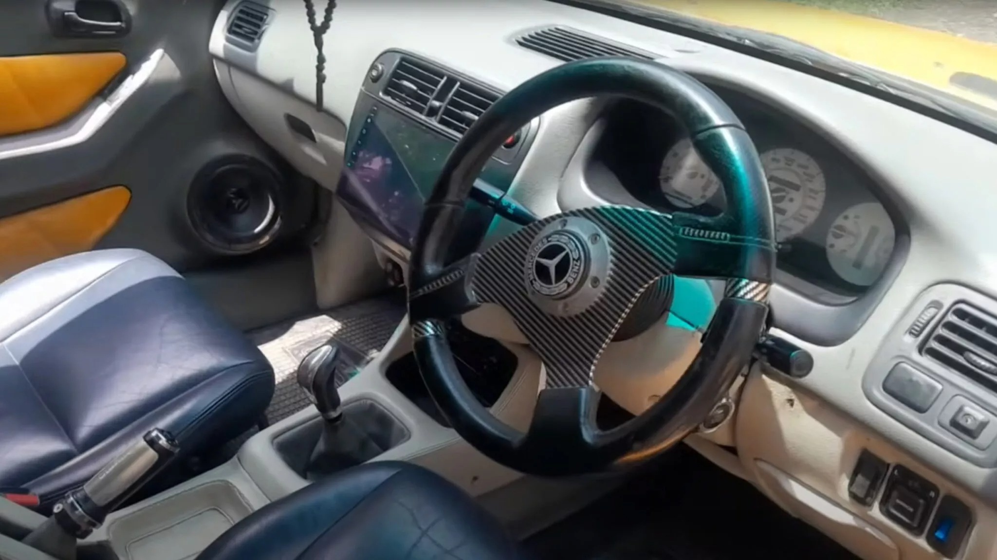 1996 honda civic mercedes superc 2