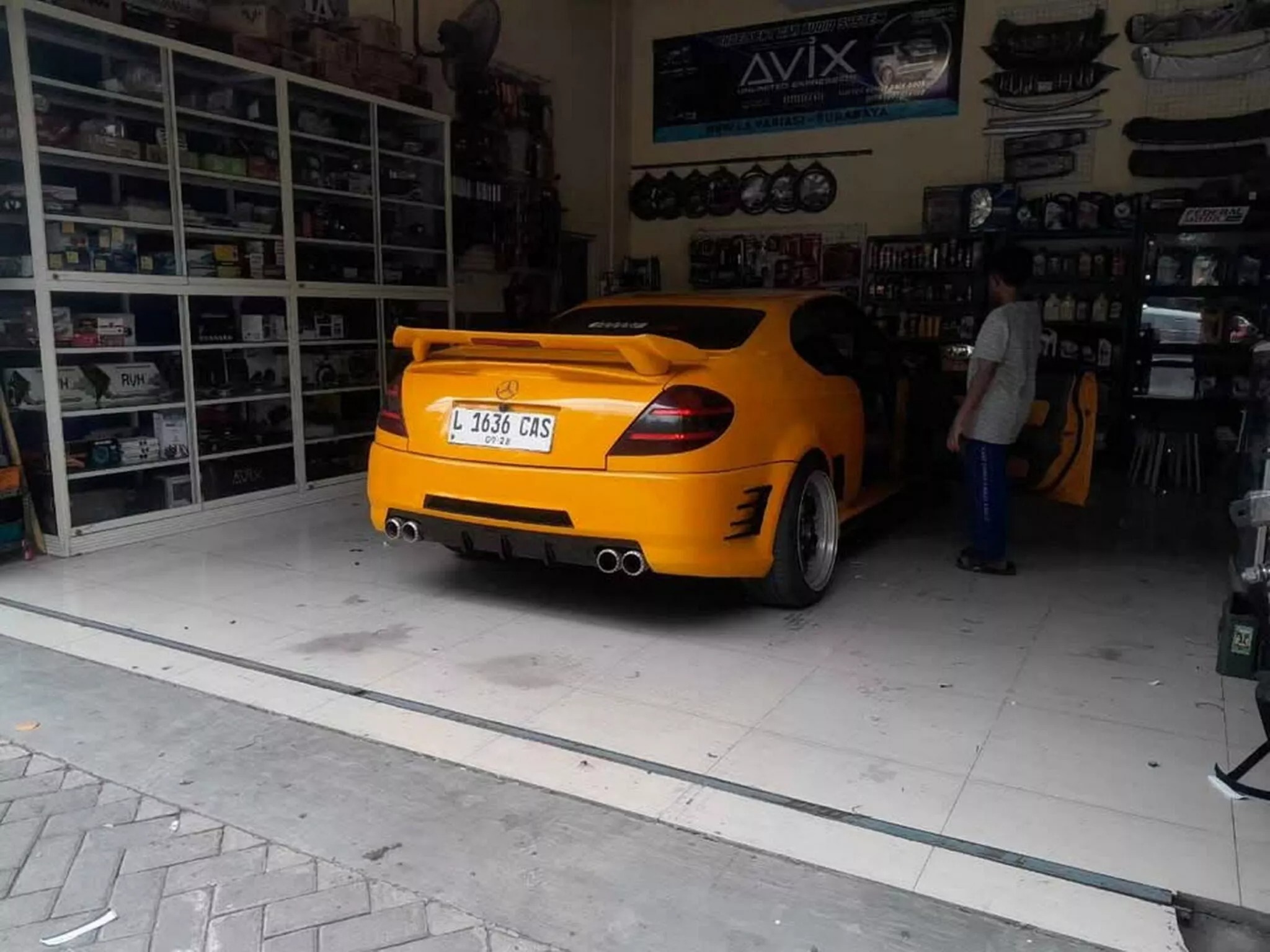 1996 honda civic mercedes superc 4