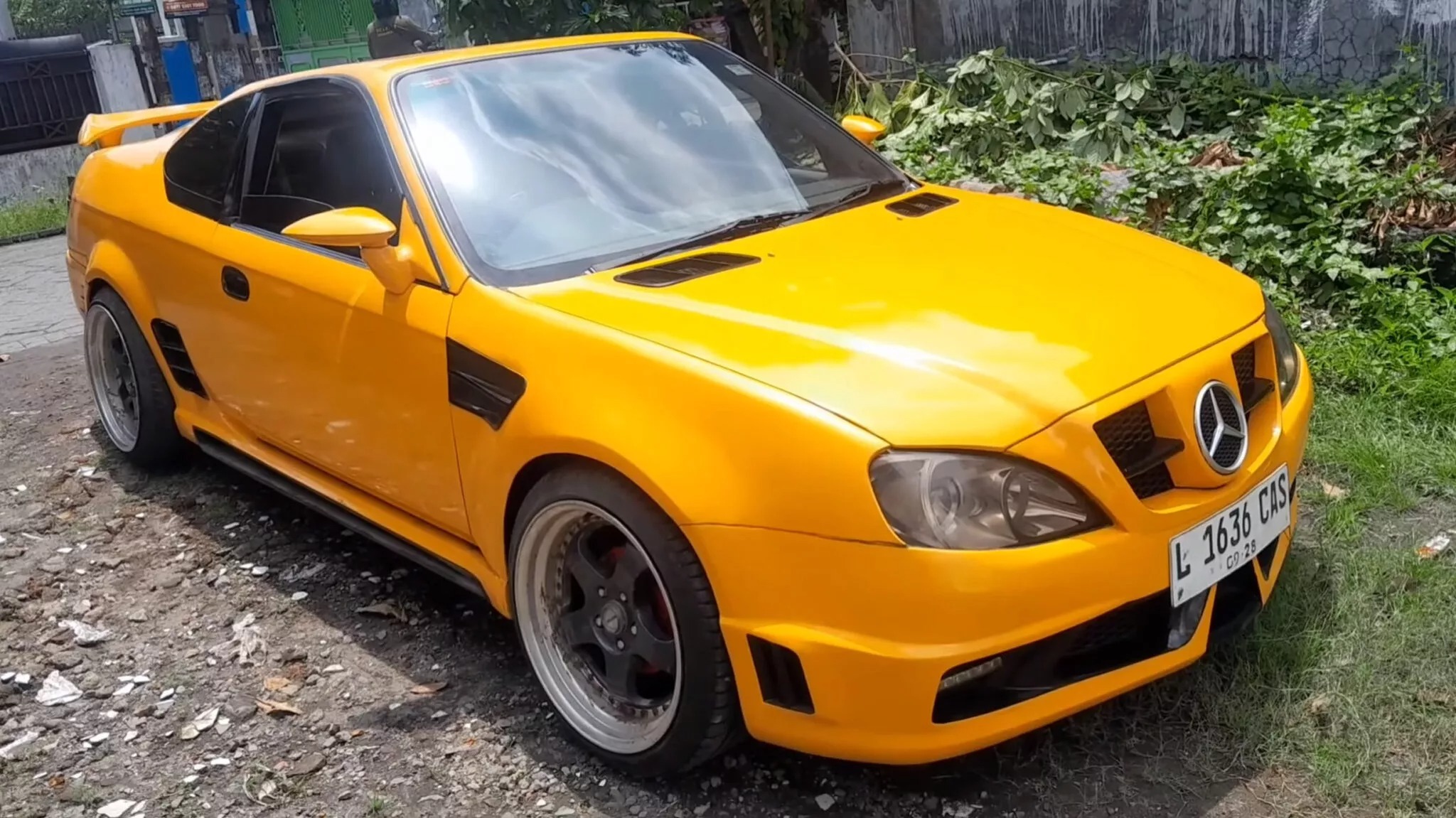 1996 honda civic mercedes superc