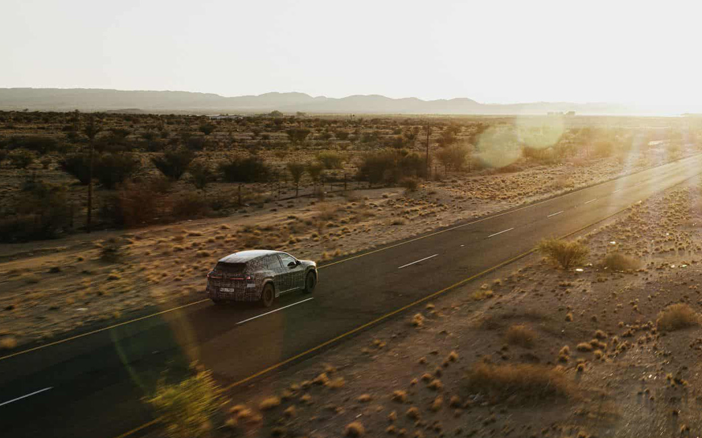 bmw ix3 hot weather testing 05