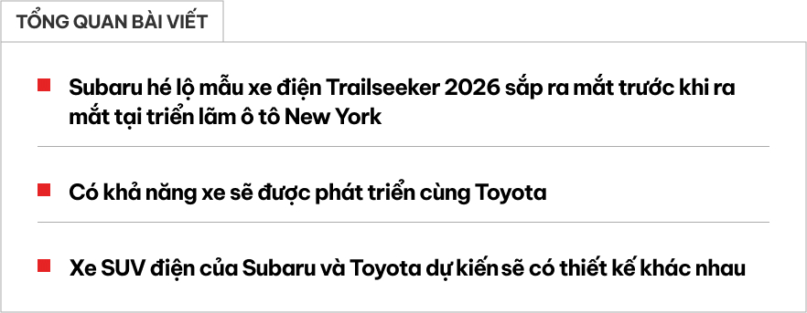 subaru trailseeker 2026 web