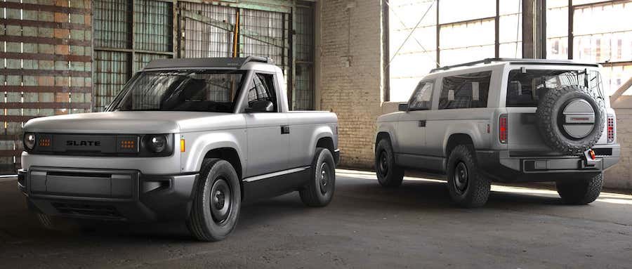 slate truck and suv
