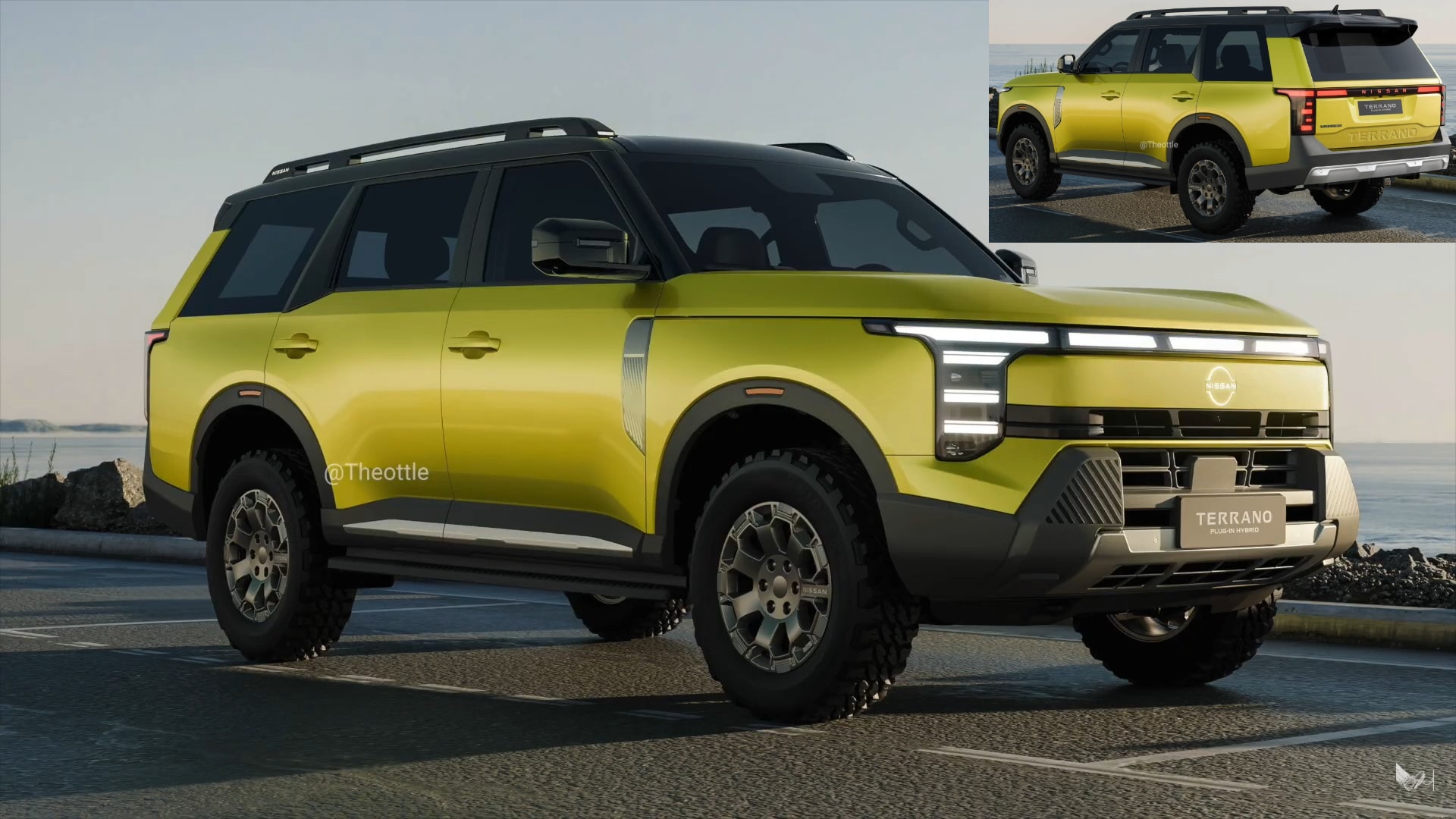 nissan terrano iii comes to life digitally based on fresh nissan frontier pro phev truck 2509801