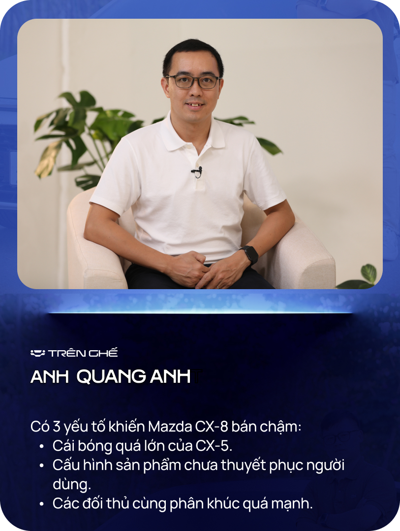 Vừa chuyên gia, vừa chủ xe: ‘Tôi hiểu vì sao Mazda CX-8 chỉ bán được thế!’- Ảnh 2. Vừa chuyên gia, vừa chủ xe: ‘Tôi hiểu vì sao Mazda CX-8 chỉ bán được thế!’- Ảnh 2.