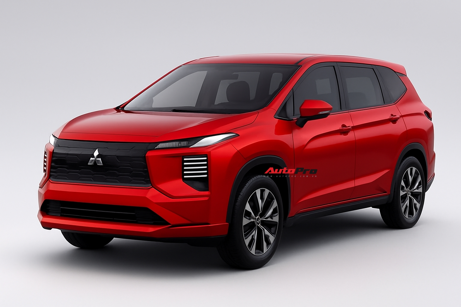 mitsubishi xpander render 3logo
