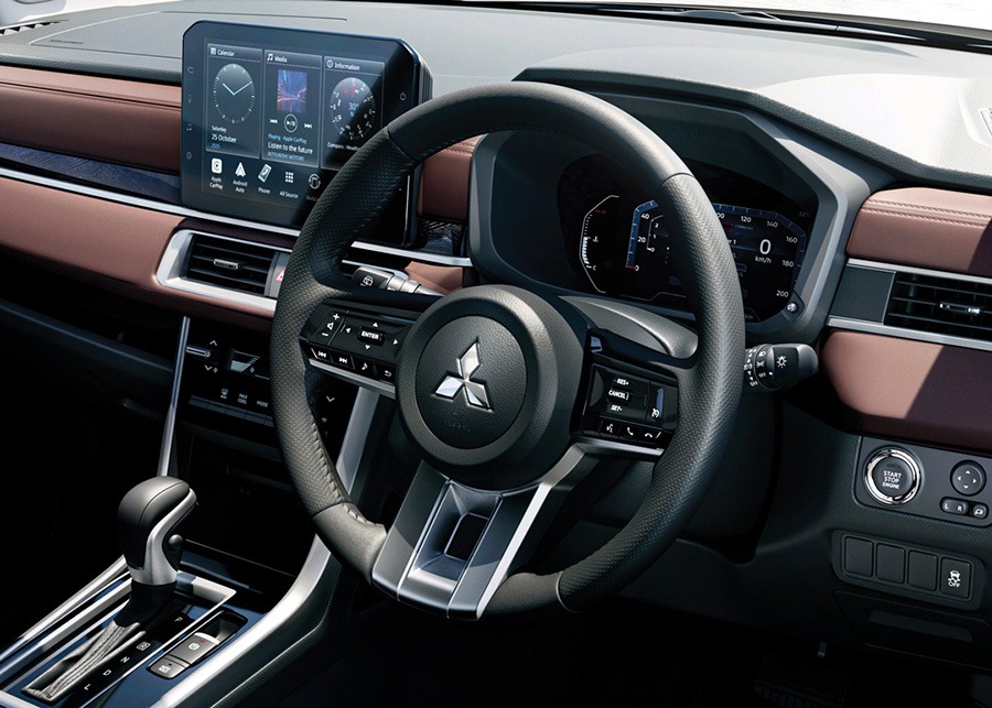 Mitsubishi Xpander 2025 ra mắt: Lưới tản nhiệt mới, màn hình to hơn, thêm túi khí, có camera 360, giá quy đổi khiến người Việt ao ước- Ảnh 18. Mitsubishi Xpander 2025 ra mắt: Lưới tản nhiệt mới, màn hình to hơn, thêm túi khí, có camera 360, giá quy đổi khiến người Việt ao ước- Ảnh 18.