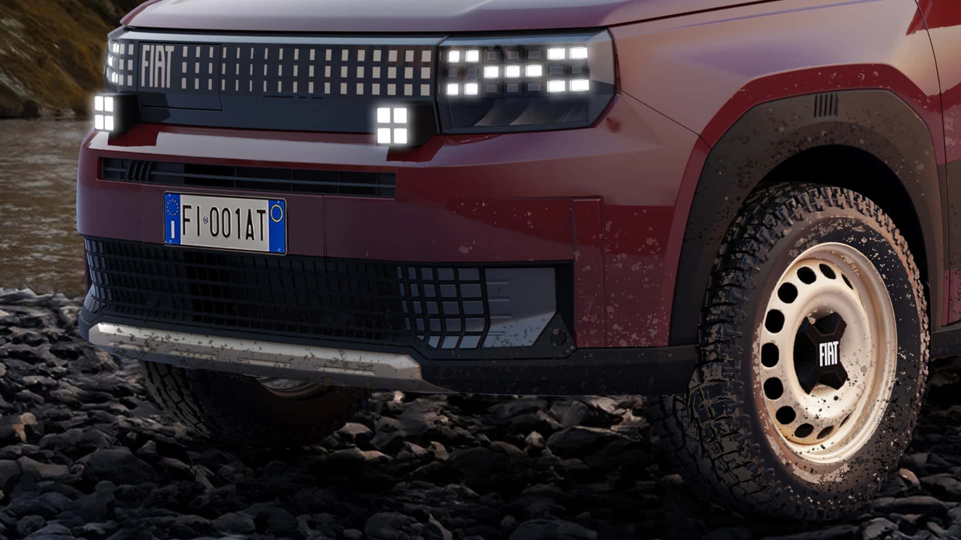 fiat grande panda 4x4 concept