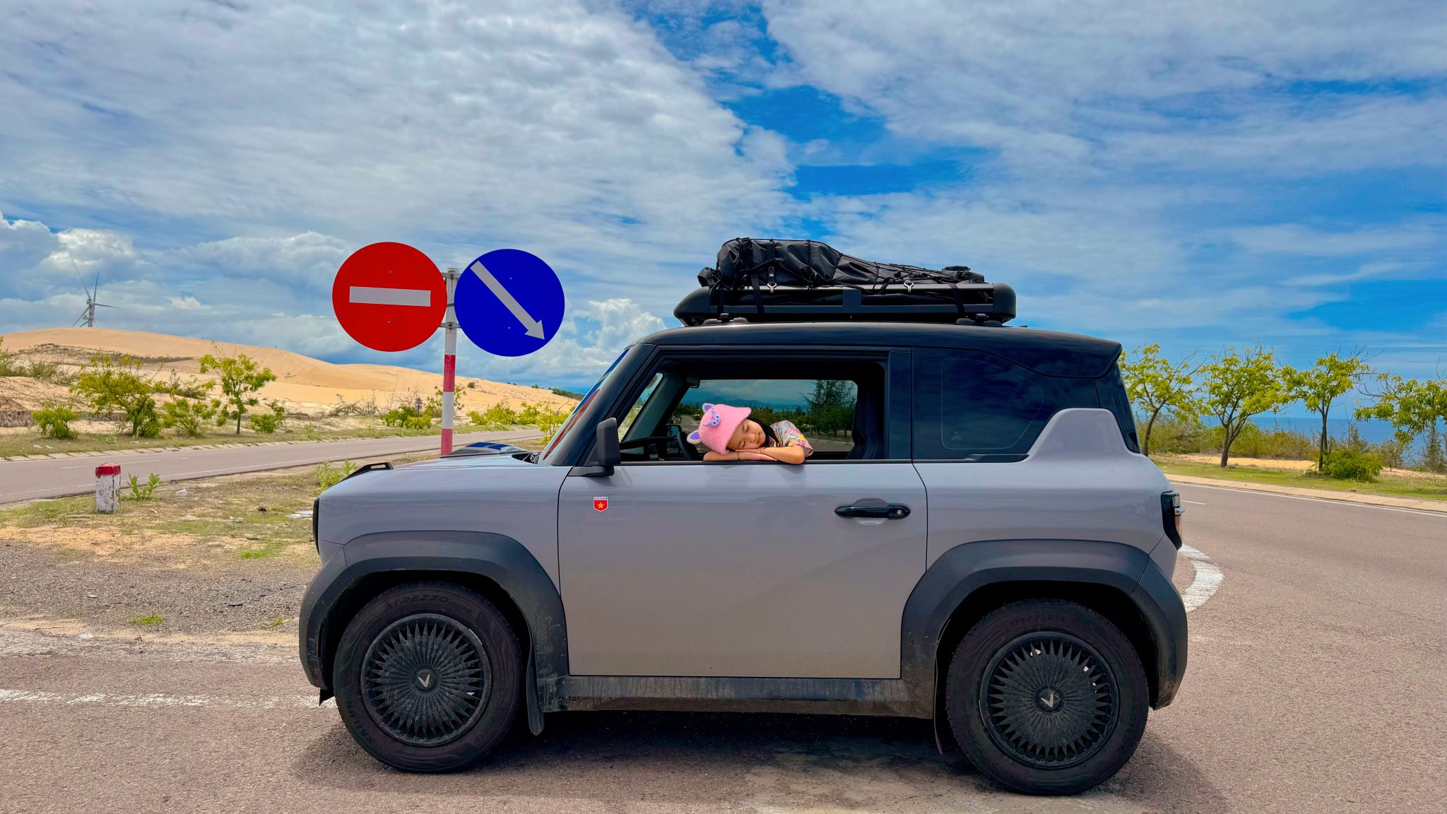 gia dinh xuyen viet bang vinfast vf 3 4