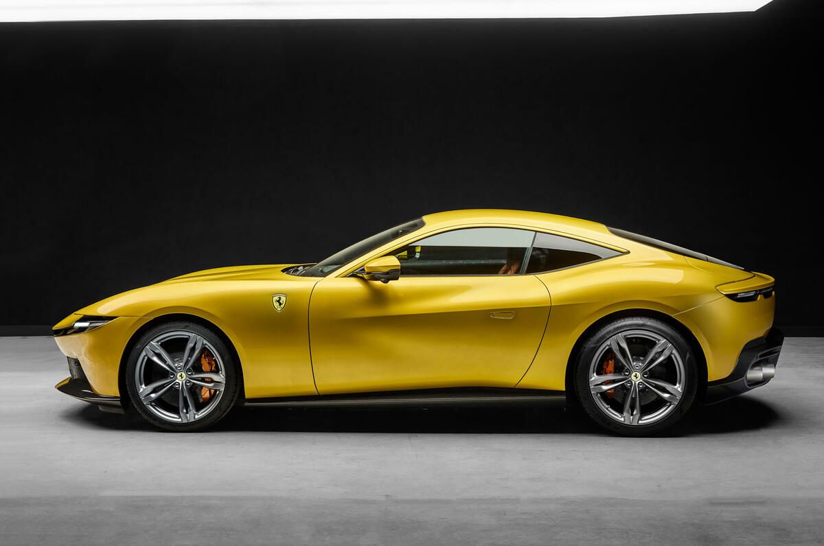 ferrari amalfi side static