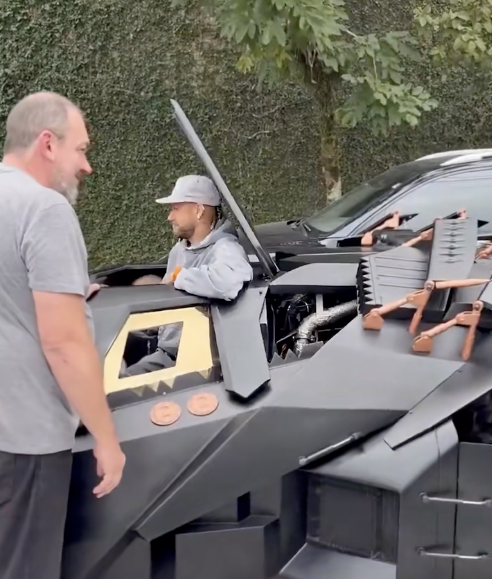 neymar paid 15 million for this batmobile replica it s not even street legal10
