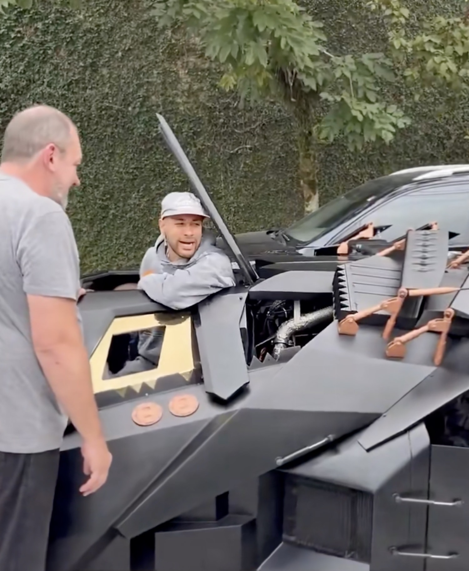neymar paid 15 million for this batmobile replica it s not even street legal11