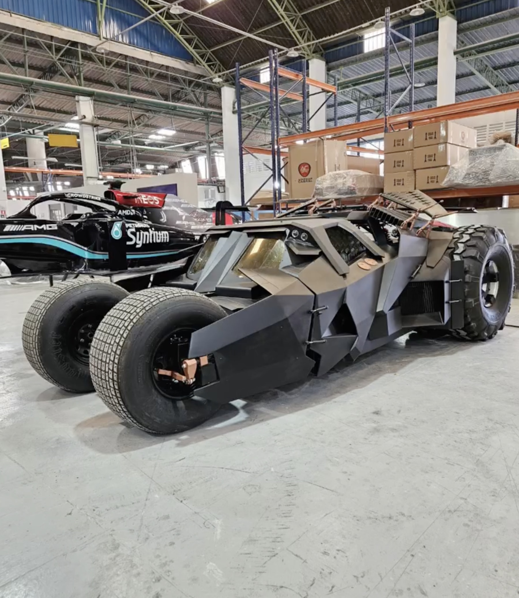 neymar paid 15 million for this batmobile replica it s not even street legal2