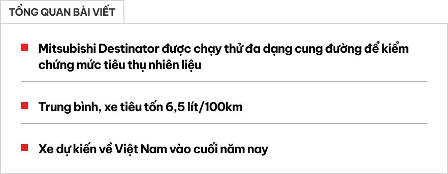 mitsubishi destinator chay thu nghiem web