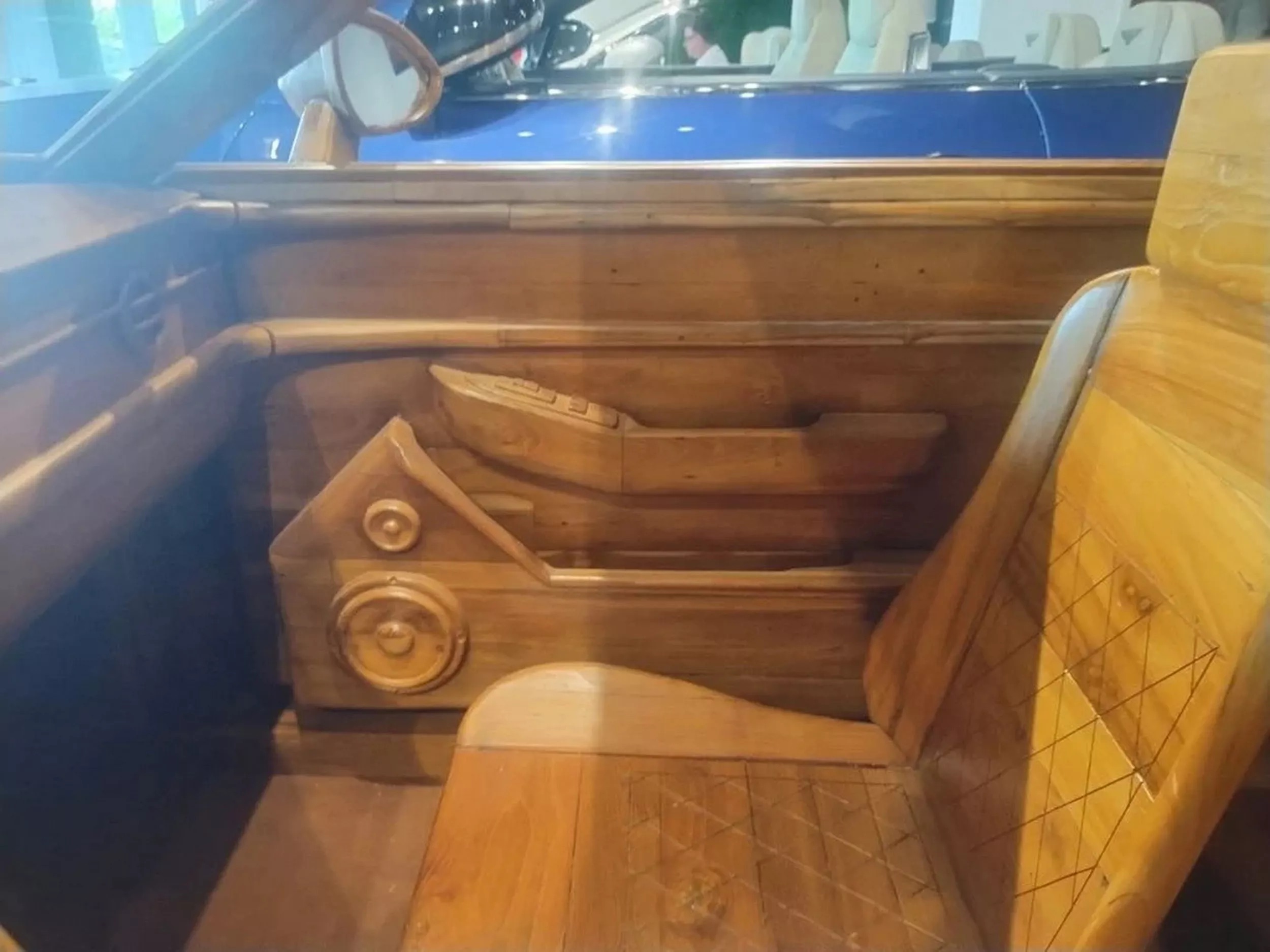 2020 bentley continental gt wooden display model 25