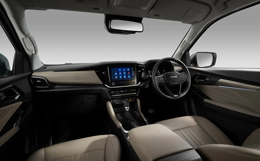 isuzu mu x ultimate 2024 interior 0