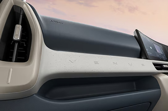 terrazzo textured crash pad finish